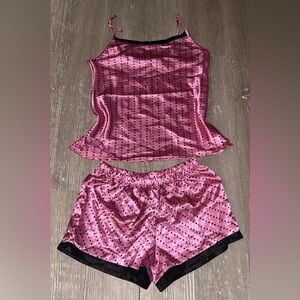 Emme Jordan heart ❤️ polka dot pajama set